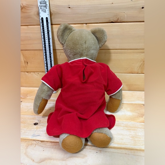 Vintage Avon Brown Teddy Bear Kerby Loves Night Shirt 1983 Gallery Originals - Picture 2 of 8